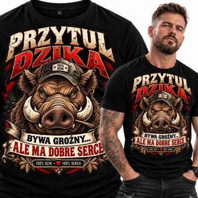 KOSZULKA PRZYTUL DZIKA